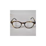 Ace & Tate Eye Glasses, Demo Lenses, Pierce Large, Bananas Bio 49 21 145