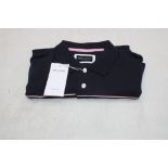 Eden Park Polo Shirt, Marine/Pink, Size M