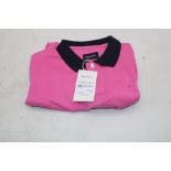 Eden Park Polo Shirt, Fuchsia/Navy, Size M