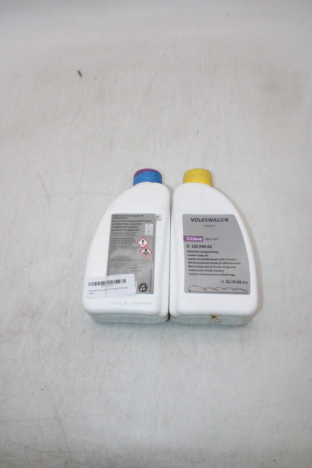 Eight 1L Bottles Volkswagen G12 Evo Coolant Ready Mix, G 12E 050 A2