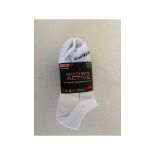 Eleven Packs of Skechers Women's No Show Socks, 6 Pairs Per Pack, Black, 6-9.5