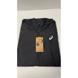 Asics Men's Core Jacket, Long Sleeve, Black, Medium