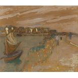 Édouard Vuillard. „La Berge du Pouliguen“ (Das Ufer von Le Pouliguen). 1908