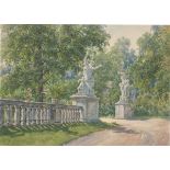 Ernst Erwin Oehme. Der Große Garten in Dresden.