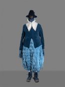 Neo Rauch, Rosa Loy and workshops der Bayreuther Festspiele. Costume (men's choir). Circa 2018