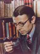 Gisèle Freund. Jean Paul Sartre. 1939