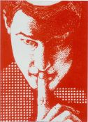 Lewis Baltz. ”SHHHHHH...”, Bank Secrecy, Portrait Roy Lichtenstein. 1995