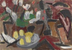 Gabriele Münter. „Blumentisch“. 1911