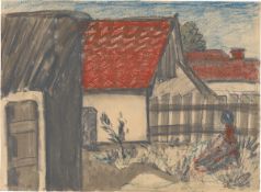 Otto Mueller. „Alte Häuser“. Um 1927