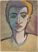 Emil Nolde. „Frauenbildnis“. 1920er-Jahre
