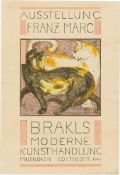 Franz Marc. „Zwei Katzen“. 1909/10