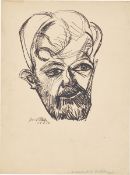 Conrad Felixmüller. „Der Maler Peter August Böckstiegel“. 1915