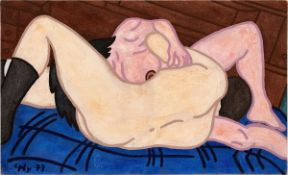 William N. Copley. „The 69 Steps“. 1973