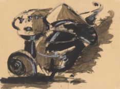 Markus Lüpertz. Arrangement für eine Mütze. 1973