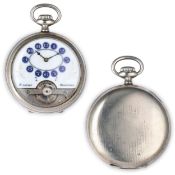 HEBDOMAS, OROLOGIO DA TASCA 8 GIORNI, SVIZZERA 1920 CIRCA