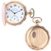 CHRONOMETRE, OROLOGIO DA TASCA SAVONETTE IN ORO GIALLO, SVIZZERA 1925 CIRCA