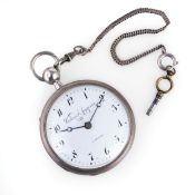 VACHERON & CONSTANTIN, OROLOGIO DA TASCA IN ARGENTO CON SUONERIA ORE E QUARTI, SVIZZERA 1819
