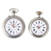 ROSKOPF, LOTTO DI DUE OROLOGI DIVERSI, SVIZZERA - ITALIA 1890 CIRCA