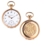 PATEK PHILIPPE, CON MONOGRAMMA, OROLOGIO DA TASCA IN ORO, SVIZZERA 1902