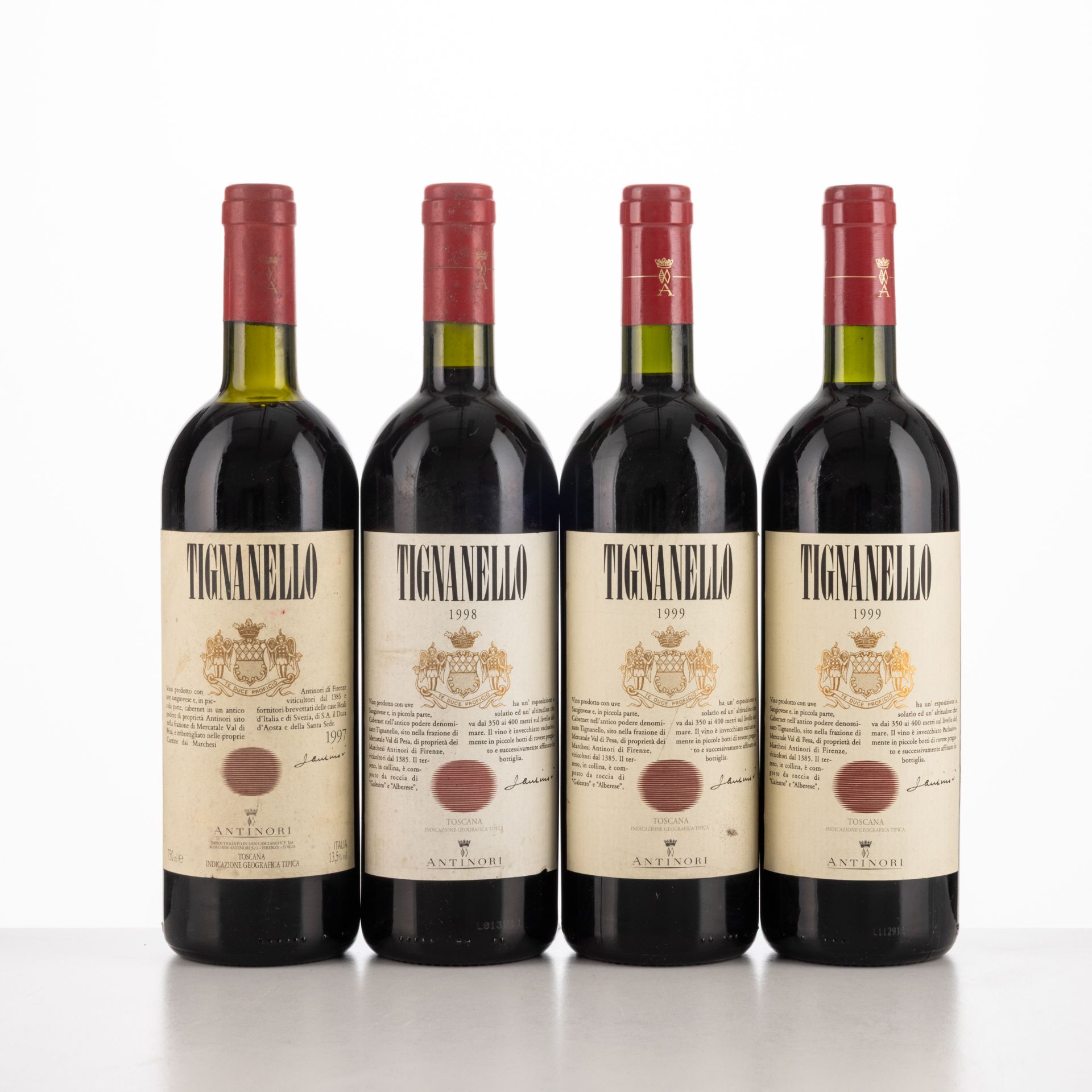 Verticale Tignanello Antinori