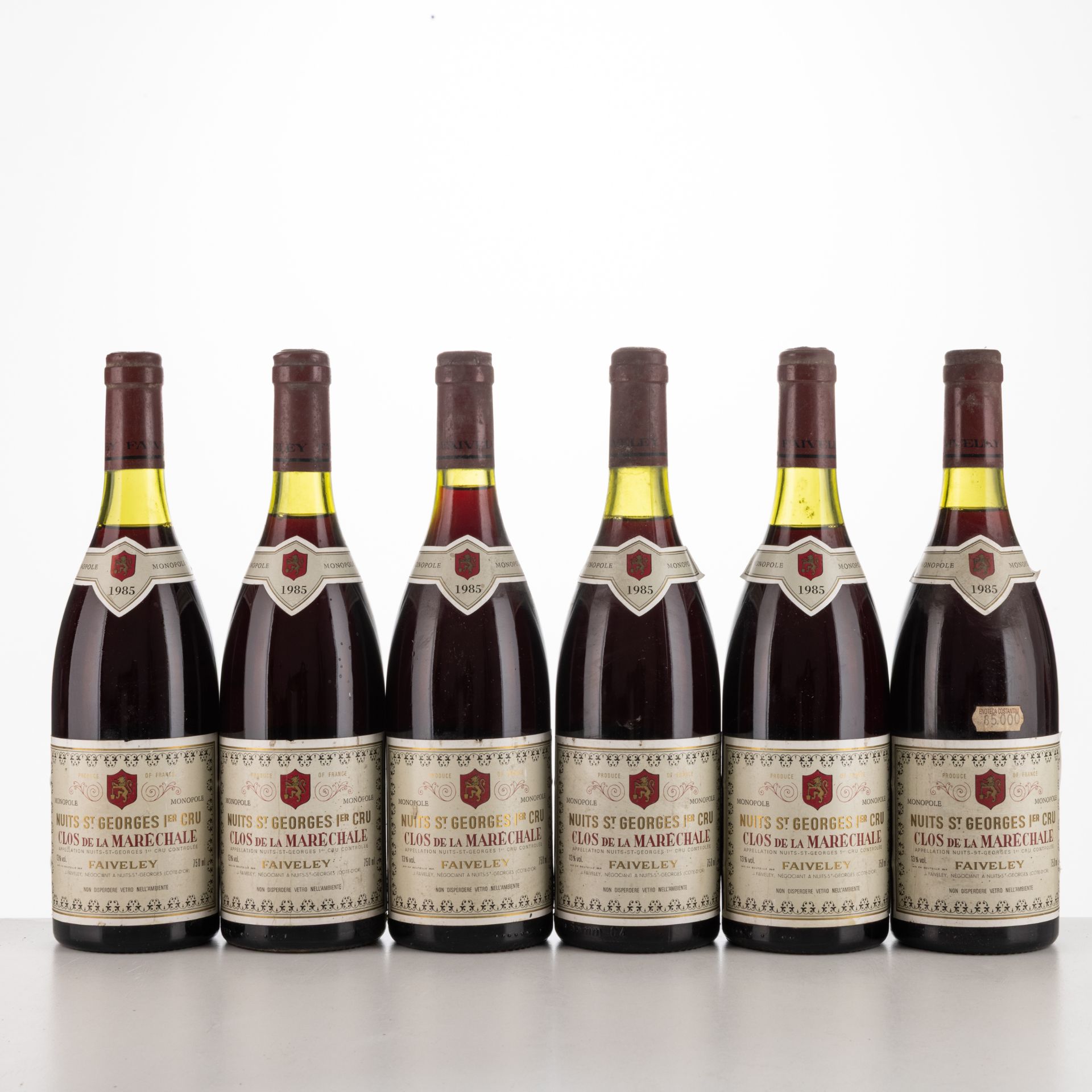 Nuits Saint Georges 1er Cru Clos de la Maréchale Faiveley 1985
