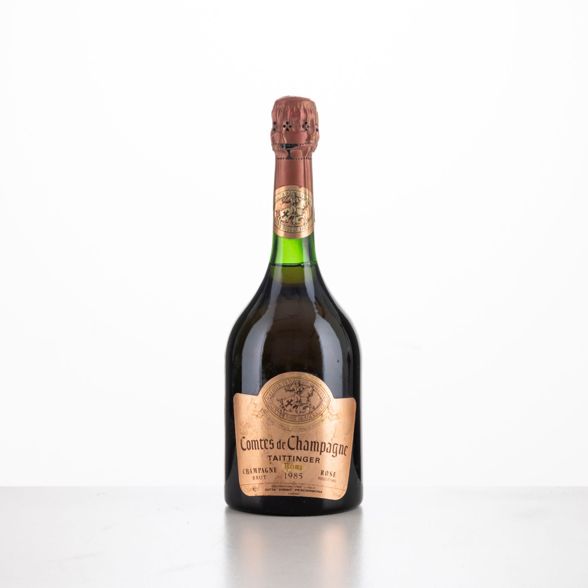 Champagne Rosé Comtes de Champagne Taittinger 1985