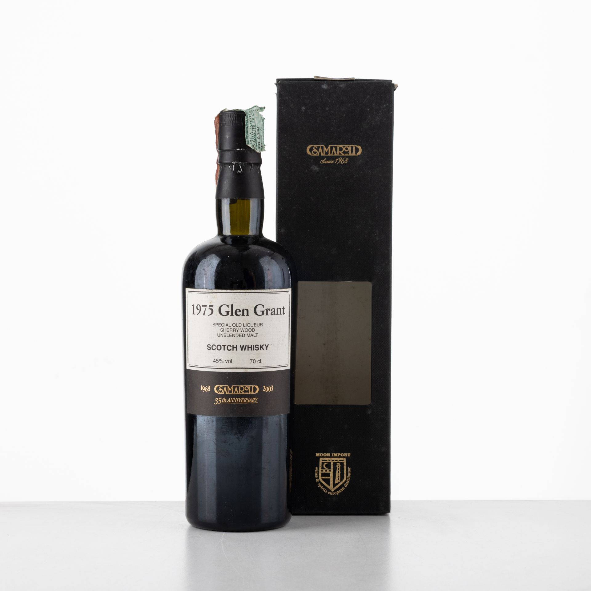 Whisky 35° Anniversario Glen Grant 1975 bottled 2003