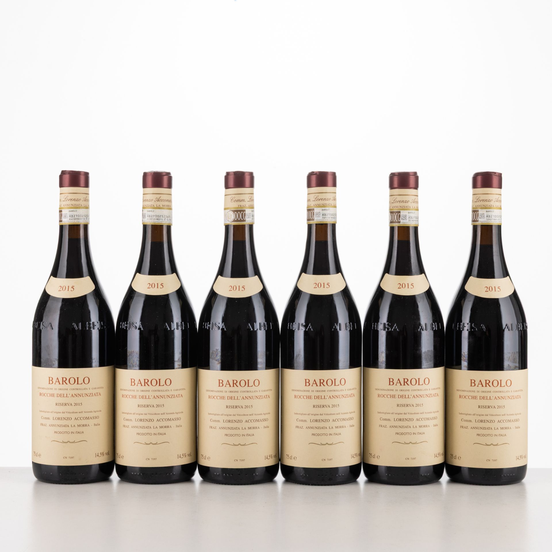 Barolo Riserva Rocche dell'Annunzita Accomasso 2015