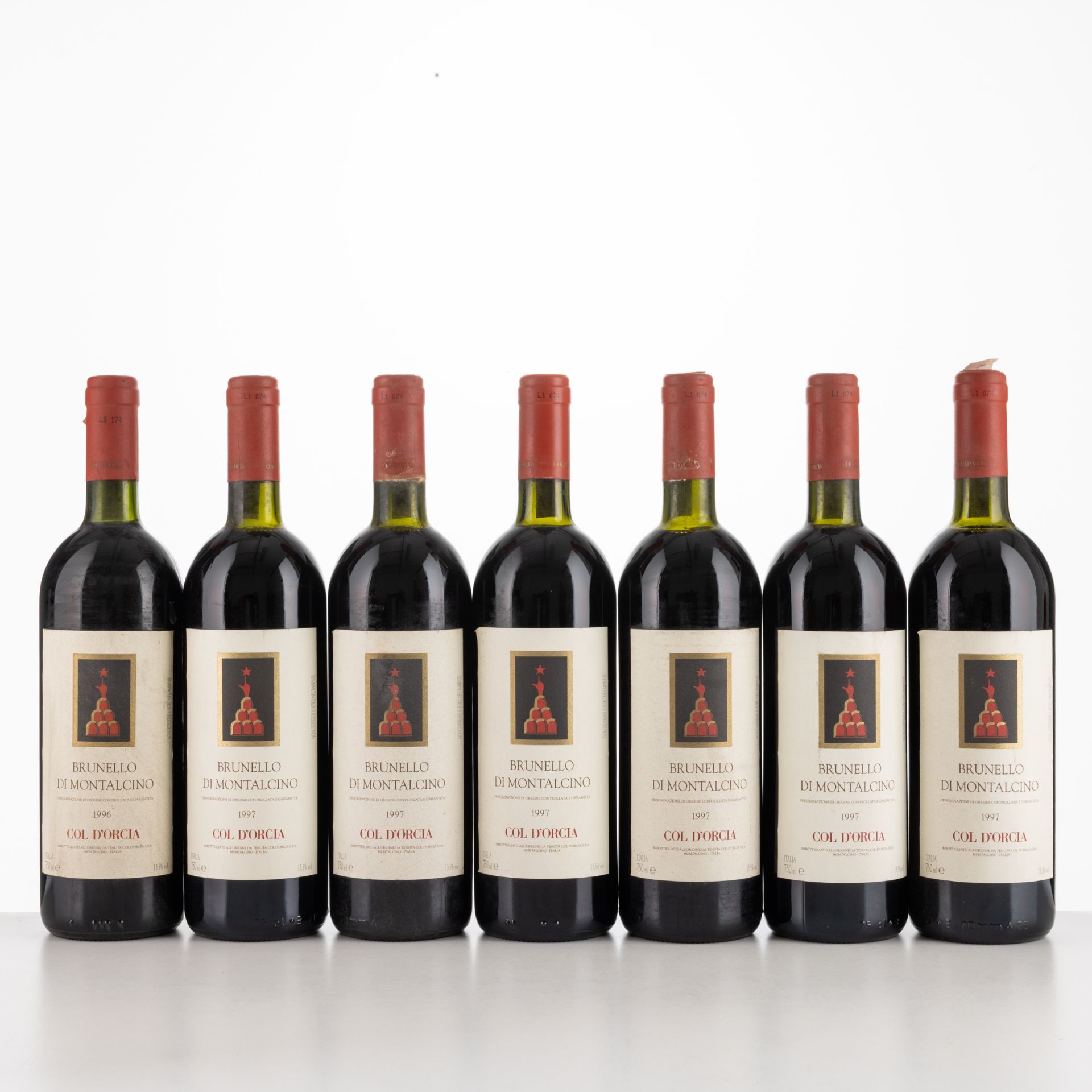 Verticale Brunello di Montalcino Col d'Orcia