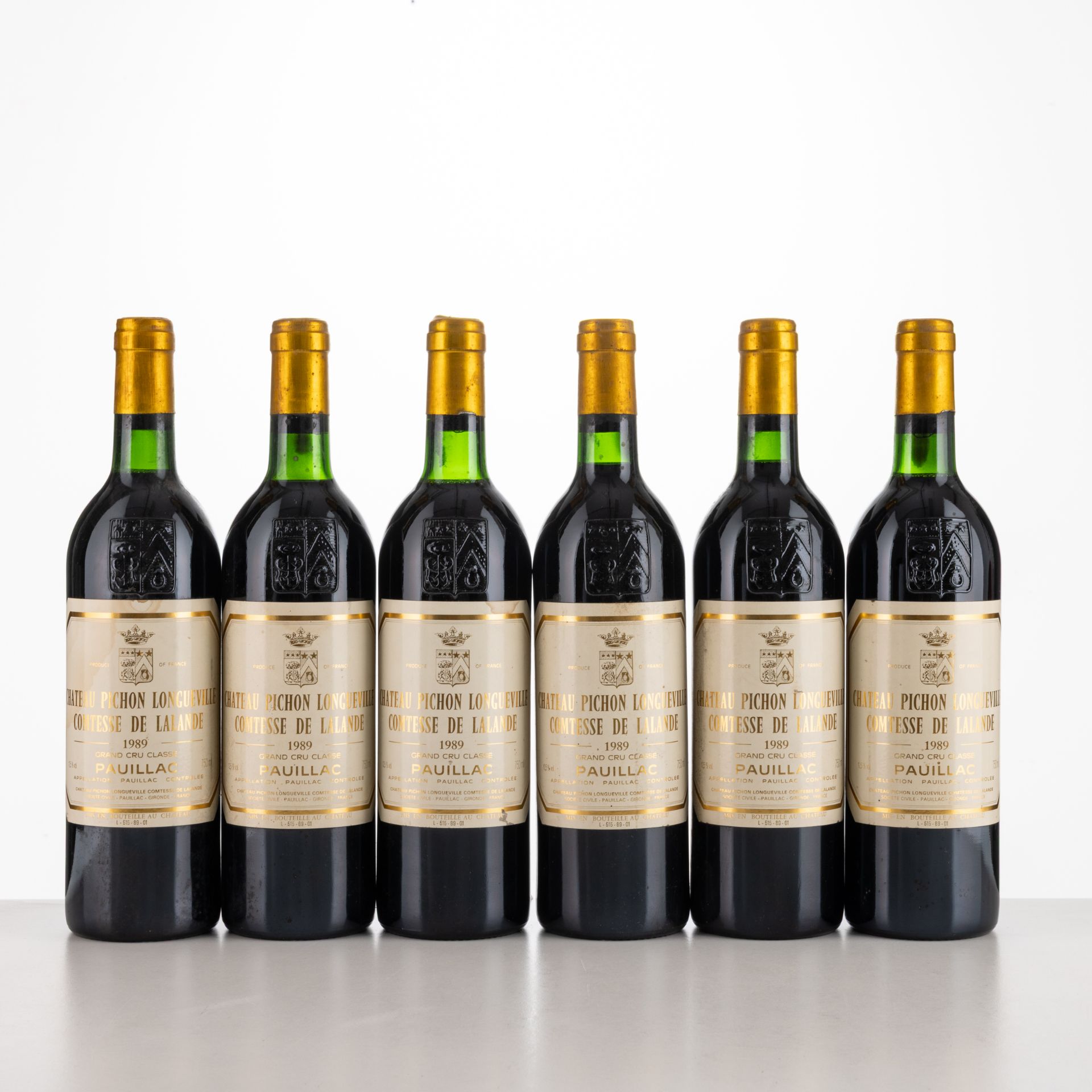 Pauillac Château Pichon Longueville Comtesse de Lalande 1989