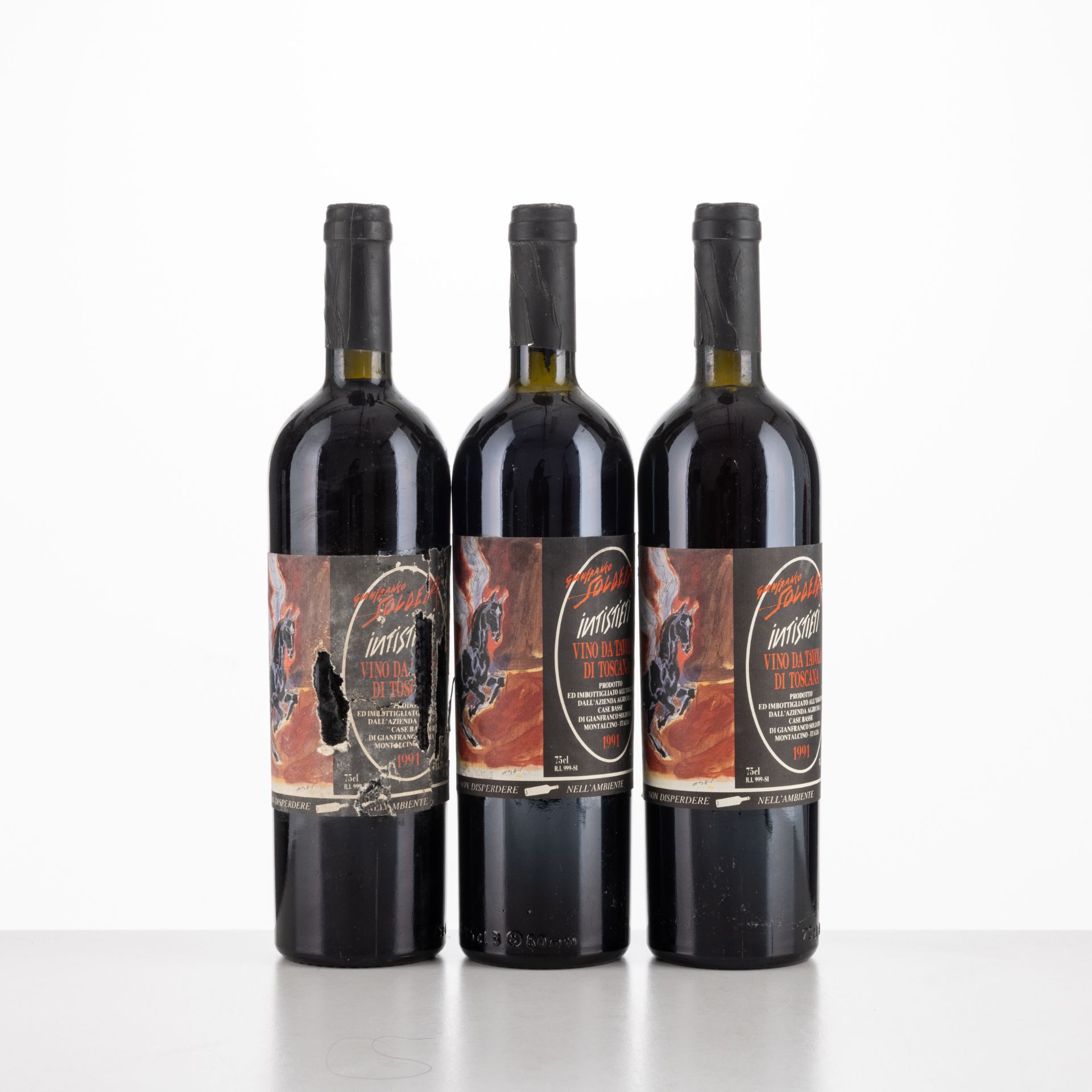 Brunello di Montalcino Intistieti Soldera 1991