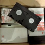 Twenty five adult VHS tapes. Not available for in-house P&P