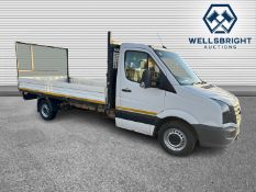 2016 VOLKSWAGEN CRAFTER CR35 LWB DROPSIDE - TOW BAR -