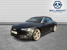 AUDI A5 CABRIOLET S LINE CONVERTIBLE 2.0 TFSI - NAVIGATION - PARKING SENSORS - ALLOYS
