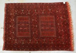 Ersari, feste Kn&uuml;pfung, Flor in gutem Zustand; Ma&szlig;e 210 x 151 cm