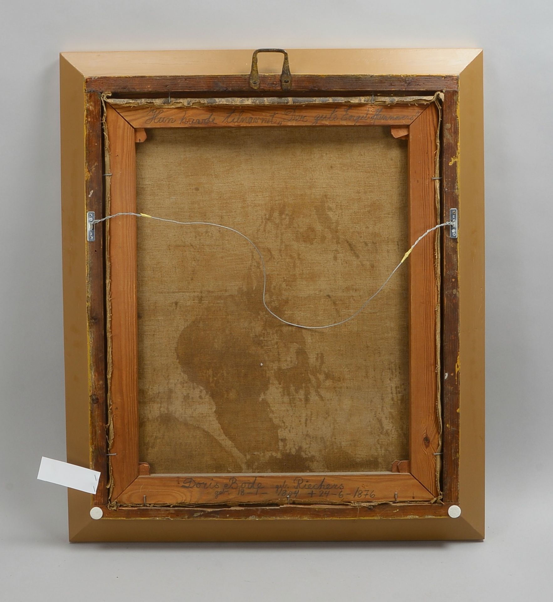 Gemälde (Biedermeier), 'Damenportrait mit Perlencollier - Doris Bode ...
