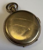 A good gold-plated repeating pocket watch.