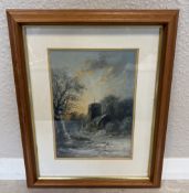 EDWARD PARTRIDGE: (British, fl. 1879 - 1896): A framed and glazed oil.