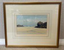 FREDERICK JOHN WIDGERY: (British, 1861 - 1942): A gilt framed and glazed gouache.