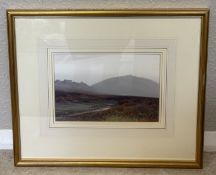 FREDERICK JOHN WIDGERY: (British, 1861 - 1942): A gilt framed and glazed gouache.