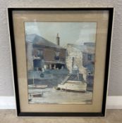 DONALD GREIG: (British, 1916 - 2009): A framed and glazed watercolour.