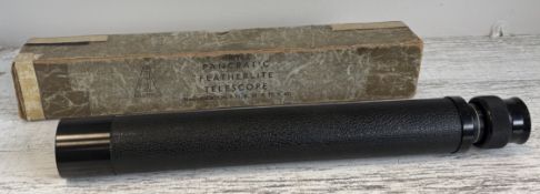 BRITEX: A pancratic 'Featherlite' telescope.