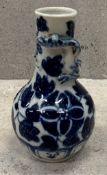 A good Chinese miniature vase decorated with a dragon.