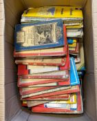 A box of ordnance survey maps etc.