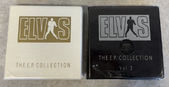 ELVIS PRESLEY: (American, 1935 - 1977): A set of 7 inch vinyl record singles.