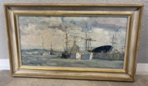 JOHN ALFORD: (British, b. 1929): A framed oil on board.