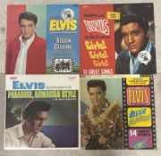 ELVIS PRESLEY: (American, 1935 - 1977): Four 12 inch vinyl record LP albums.