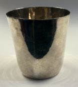 An 18th Century George III silver beaker.