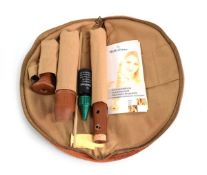 A 21st century Mollenhauer recorder in a fitted case with oil Cage tag reads: Mollenhauer 5206