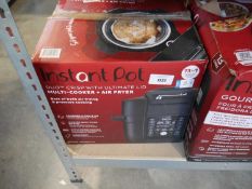 +VAT Boxed Instant Pot multicooker and air fryer, together with a boxed Instant Gourmet air fryer